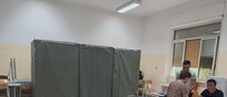 Un seggio elettorale