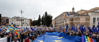 At least 30,000 at demo for Europe in Rome say organizers