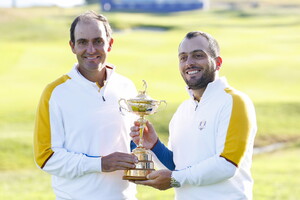 Ryder Cup: Team Europe inizia la prova campo al Marco Simone (ANSA)