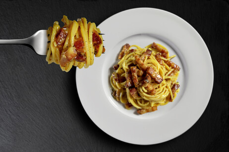Carbonara con gli spaghetti foto iStock.
