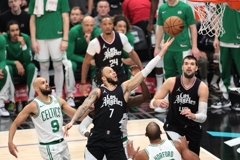 NBA - Boston Celtics at Los Angeles Clippers - RIPRODUZIONE RISERVATA