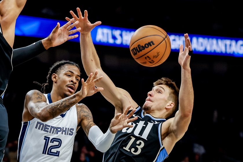 NBA - Memphis Grizzlies at Atlanta Hawks - RIPRODUZIONE RISERVATA