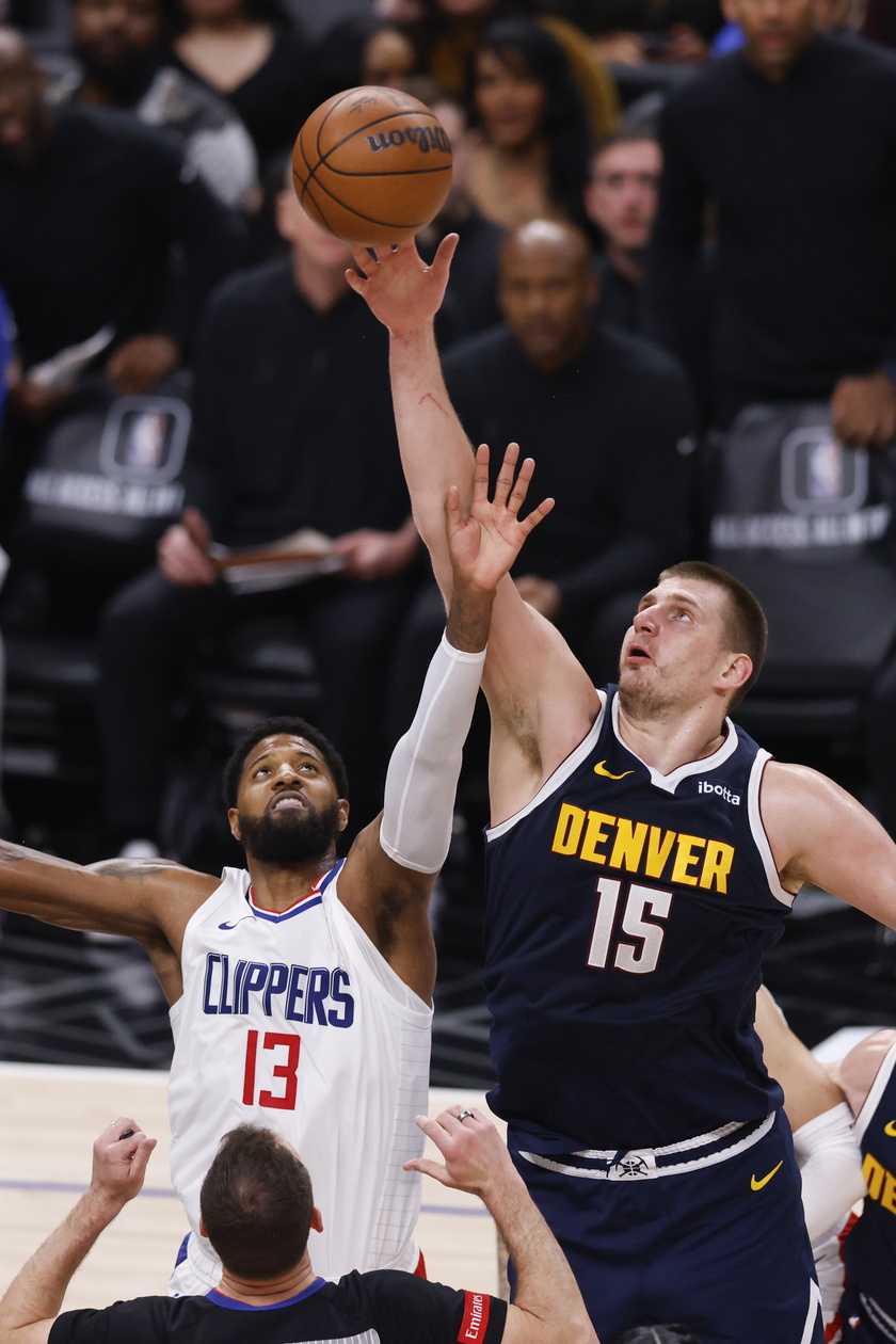 NBA - Denver Nuggets at Los Angeles Clippers - RIPRODUZIONE RISERVATA