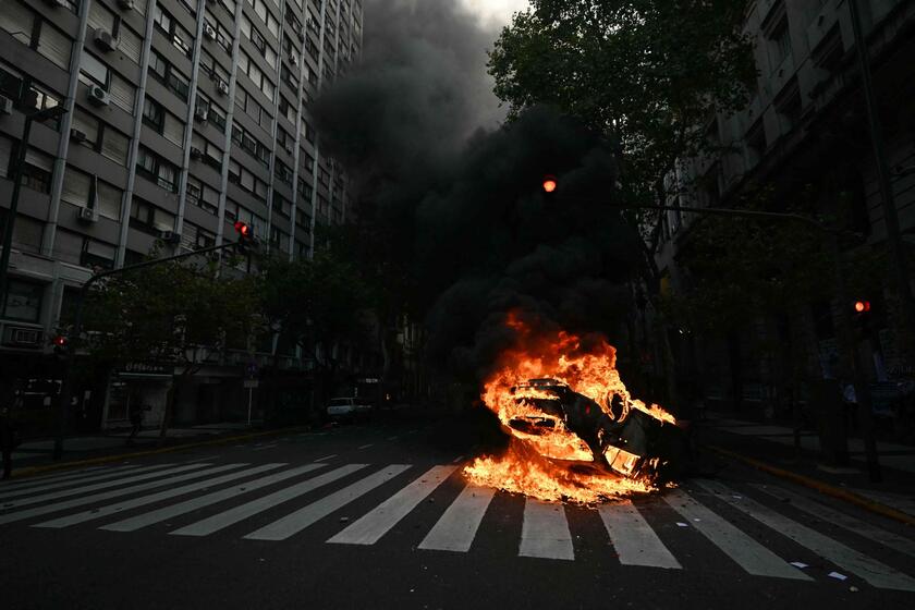 Scontri a Buenos Aires per la protesta dei pensionati