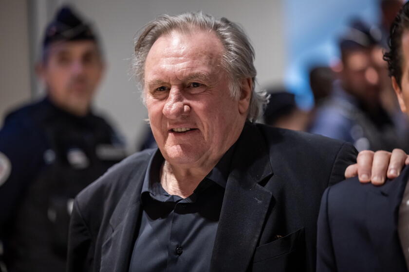 French actor Gerard Depardieu attends trial on sexual assault charges