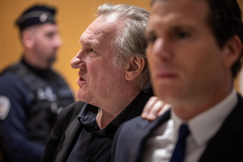 French actor Gerard Depardieu attends trial on sexual assault charges