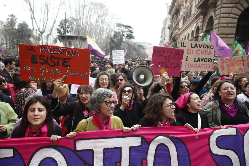 8 marzo: manifestazione di 'Non una di meno'