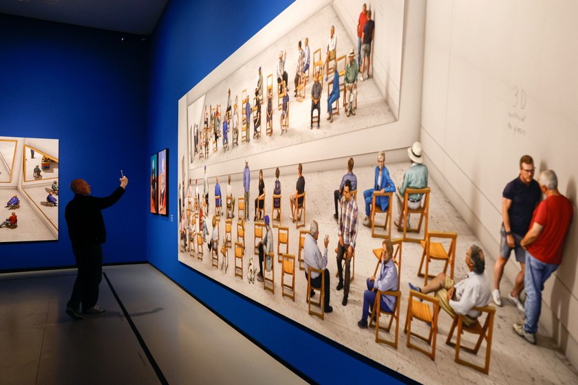 'David Hockney 25' exhibition in Paris
