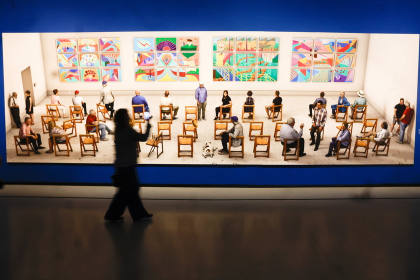 'David Hockney 25' exhibition in Paris