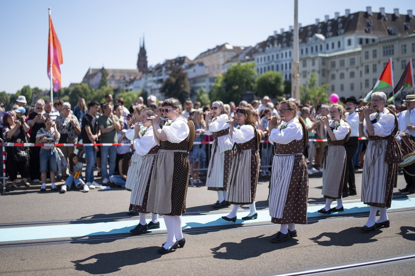 Eurovision Song Contest 2025 opening ceremony in Basel