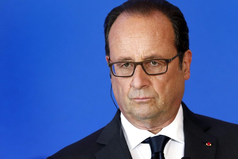 Francois Hollande © ANSA/EPA