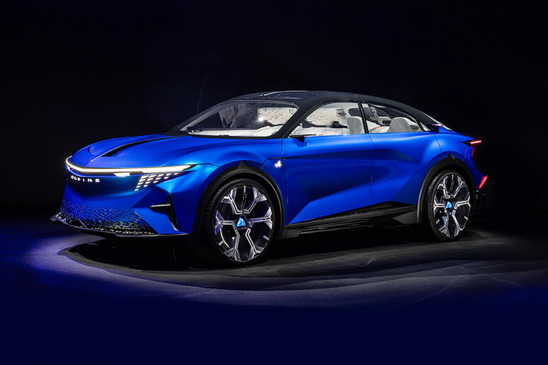 Sport fastback Ev Alpine A390 per esplorare nuove strade © ANSA/Alpine