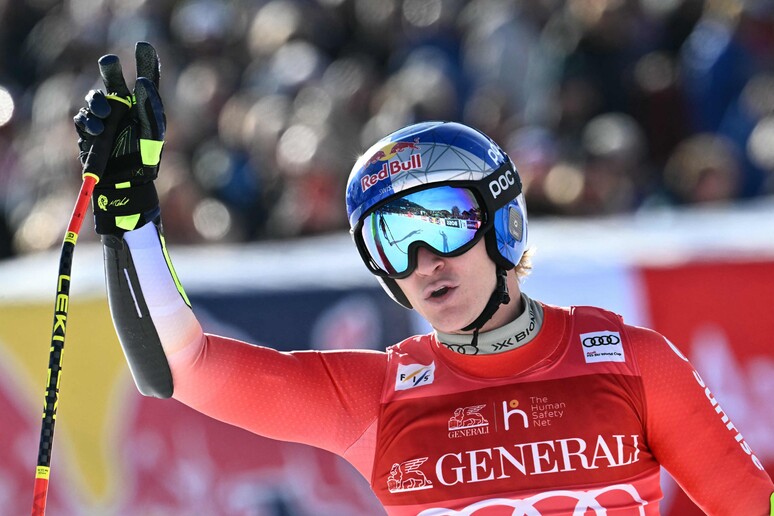 Odermatt vince superG Kitzbuehel © ANSA/AFP