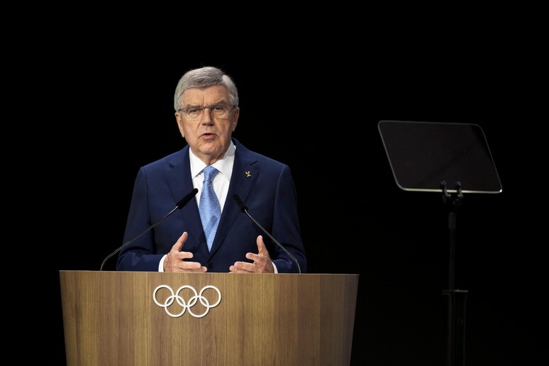 Thomas Bach, presidente uscente del Cio © ANSA/AFP