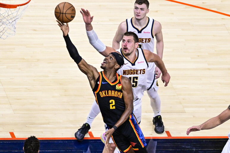 NBA Playoffs - Denver Nuggets at Oklahoma City Thunder © ANSA/EPA